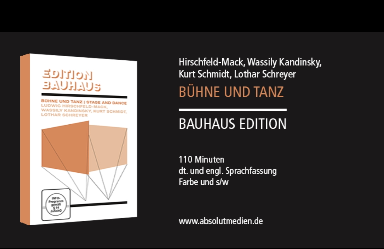 (Bild für) bauhaus bühne & tanz 2 – Ludwig Hirschfeld-Mack, Wassily Kandinsky, Kurt Schmidt, Lothar Schreyer