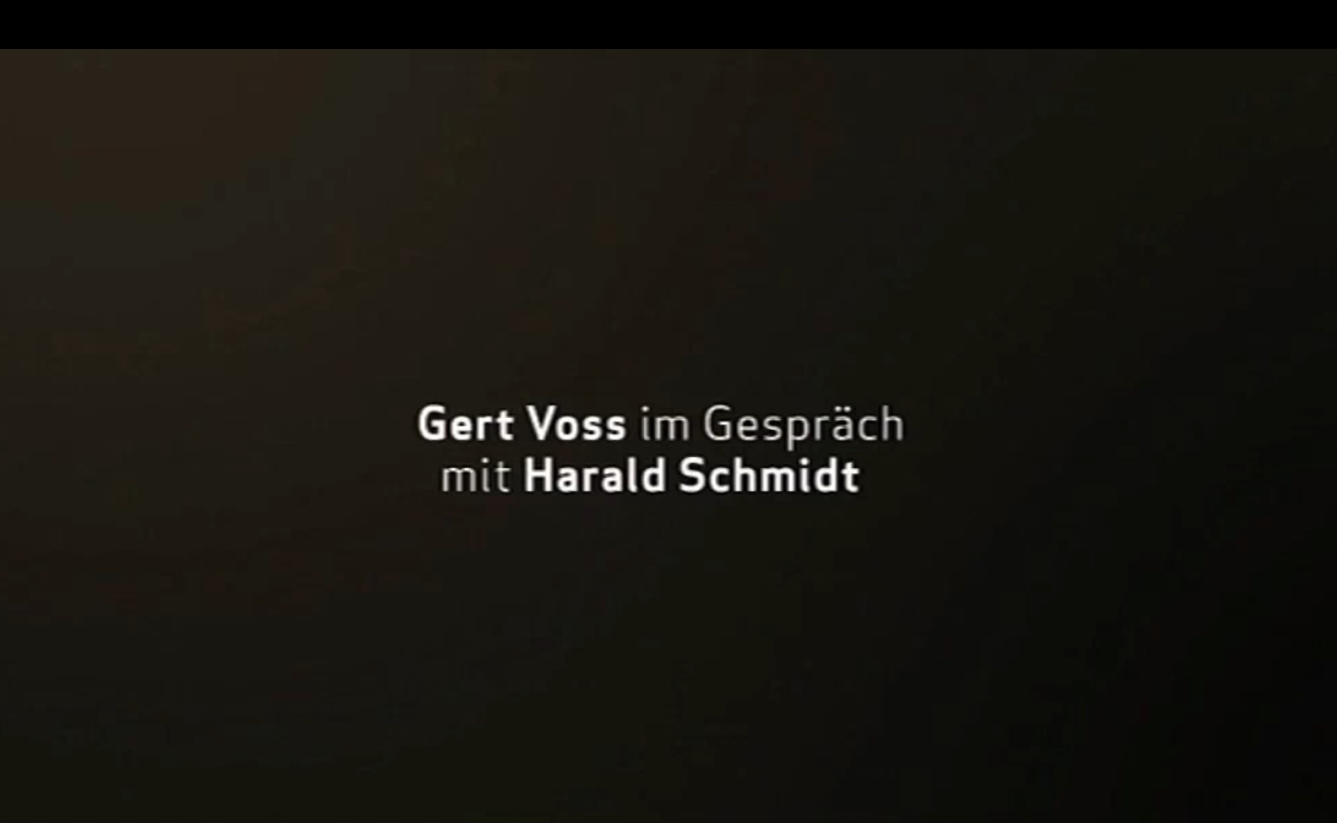 (Bild für) Scheitern, scheitern, besser scheitern! Gert Voss im Gespräch mit Harald Schmidt