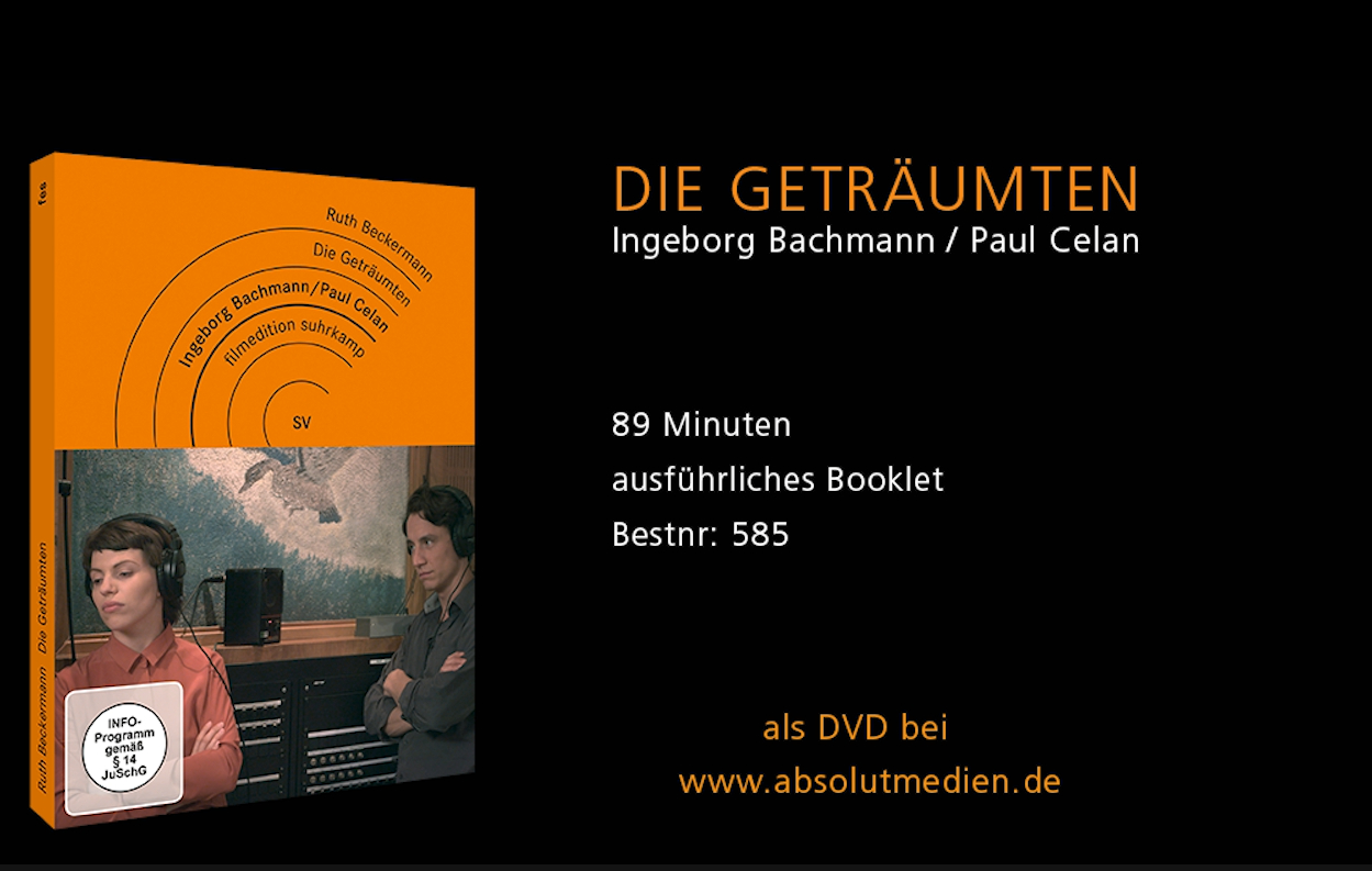 (Bild für) DIE GETRÄUMTEN Ingeborg Bachmann - Paul Celan