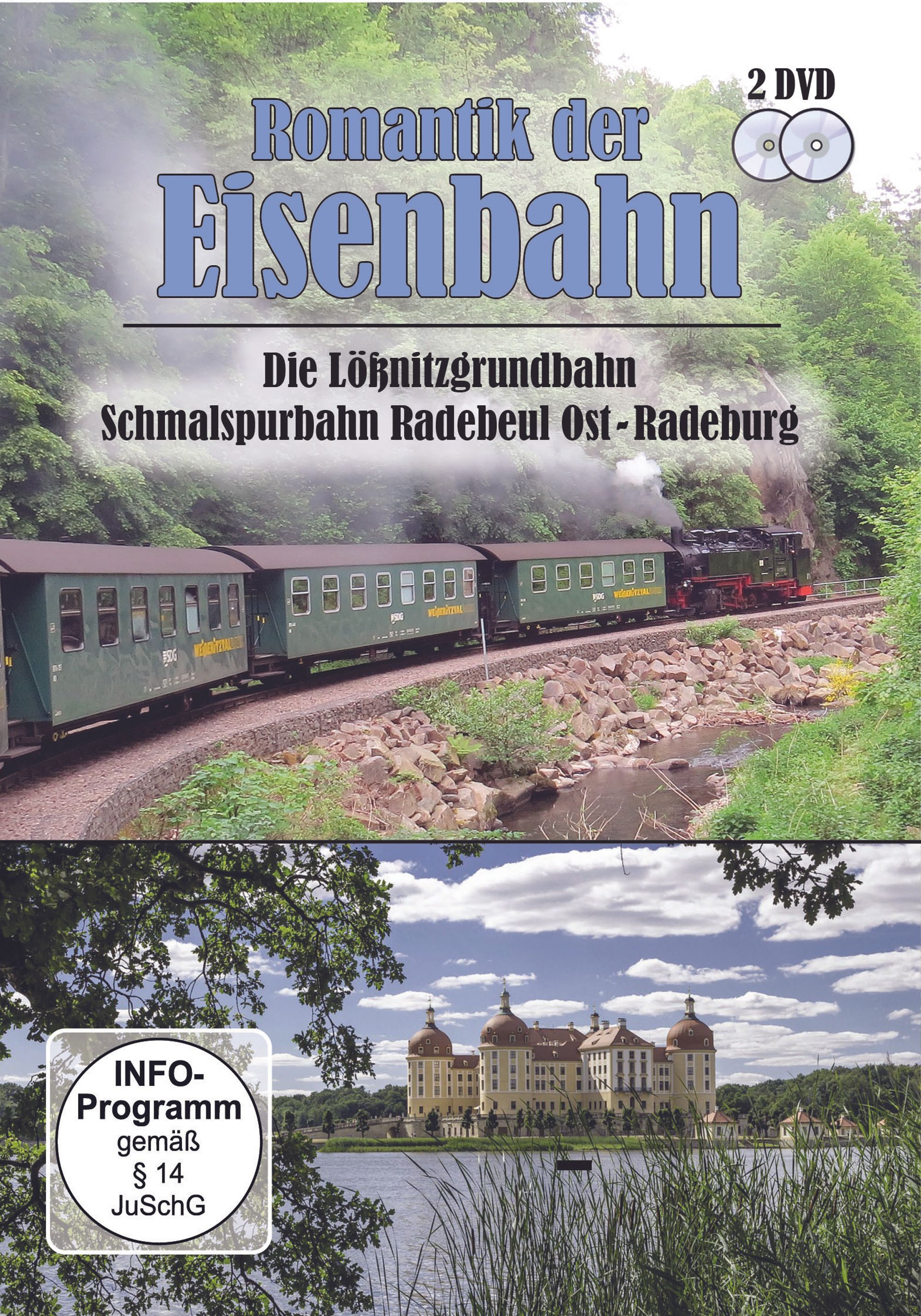 (Bild für) Romantik der Eisenbahn – Die Lößnitzgrundbahn Schmalspurbahn Radebeul Ost-Radeburg
