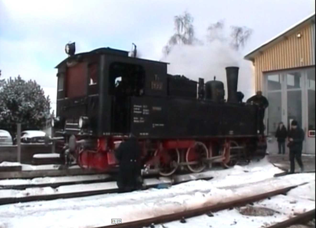 (Bild für) Dampflok Highlights - Dampfbetrieb bei Minus 20 Grad