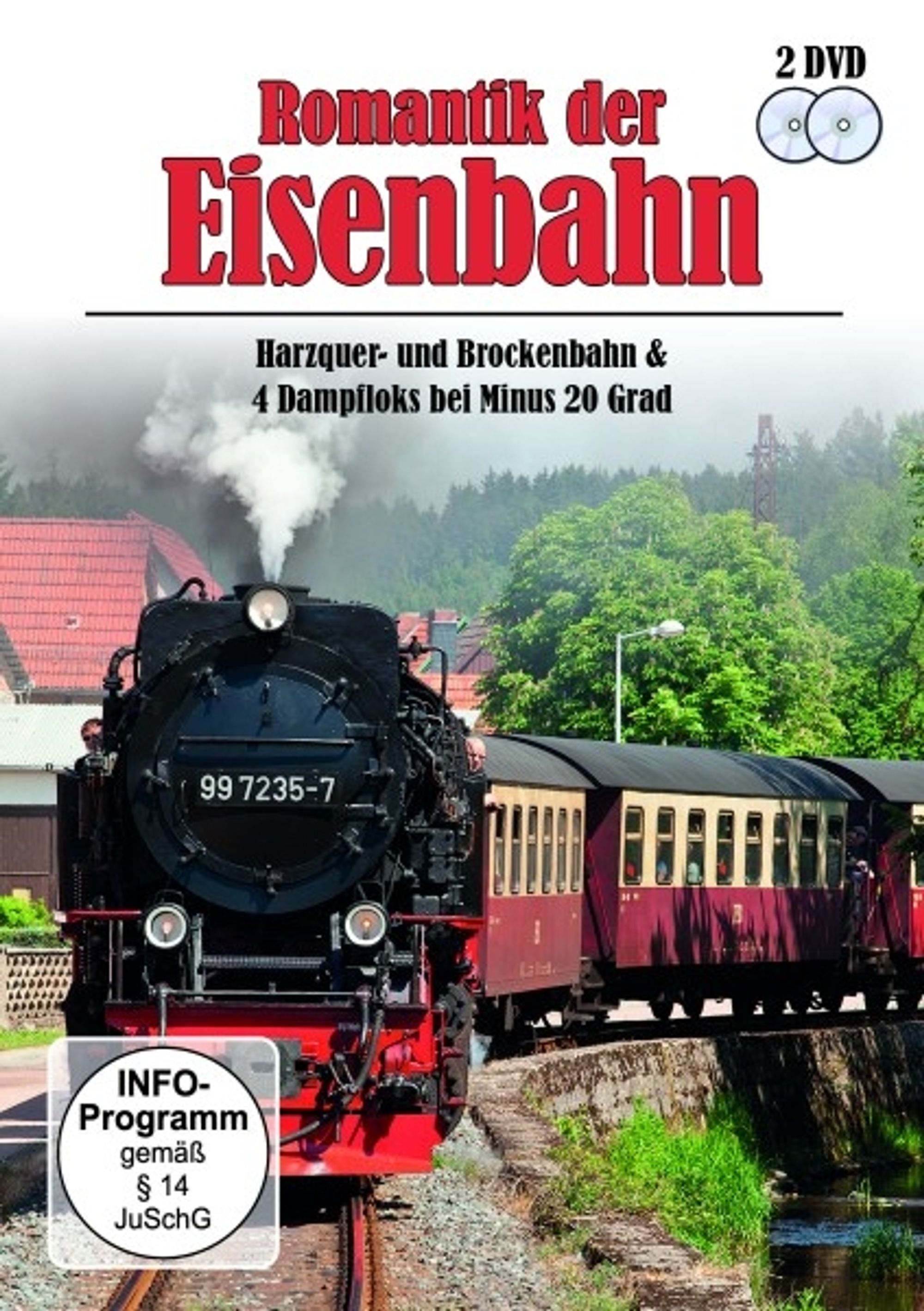 (Bild für) Romantik der Eisenbahn – Harzquer- und Brockenbahn & 4 Dampfloks bei Minus 20 Grad