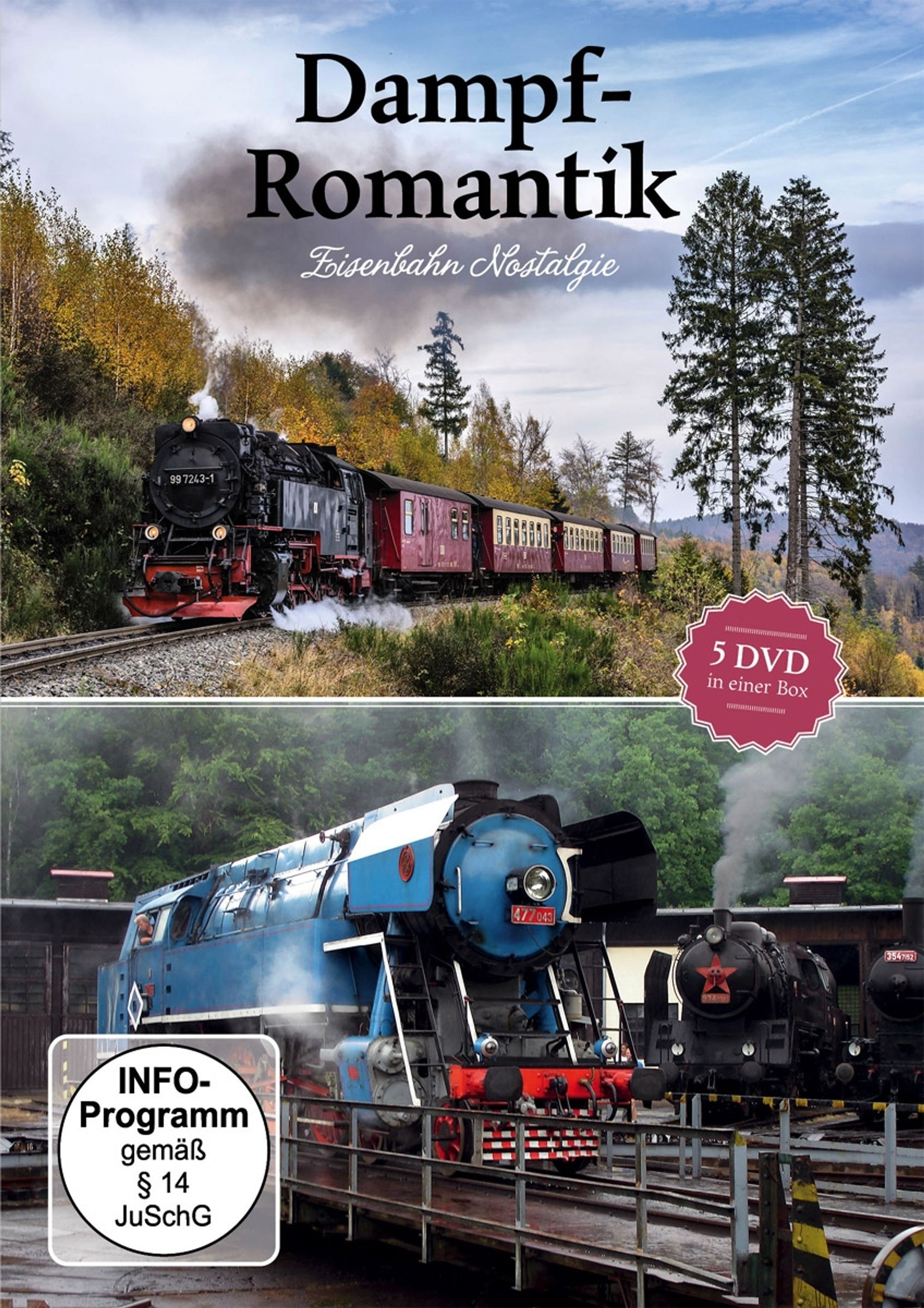(Bild für) Dampf Romantik-Eisenbahn Nostalgie