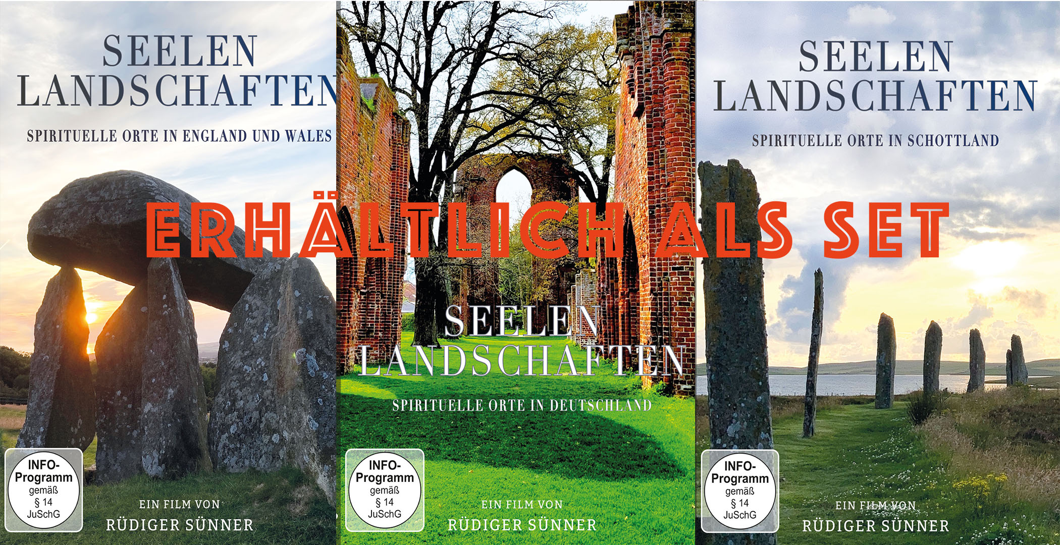 (Bild für) Set Seelenlandschaften -England&Wales, Schottland, Deutschland 3DVD