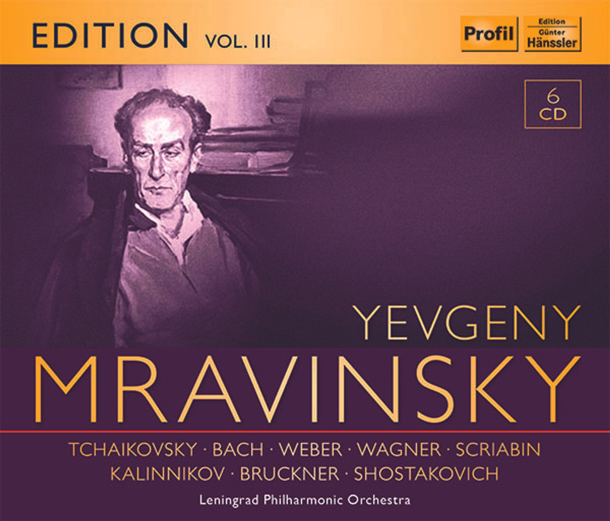 (Bild für) Yevgeni Mravinsky Edition Vol.3 auf 6 CDs